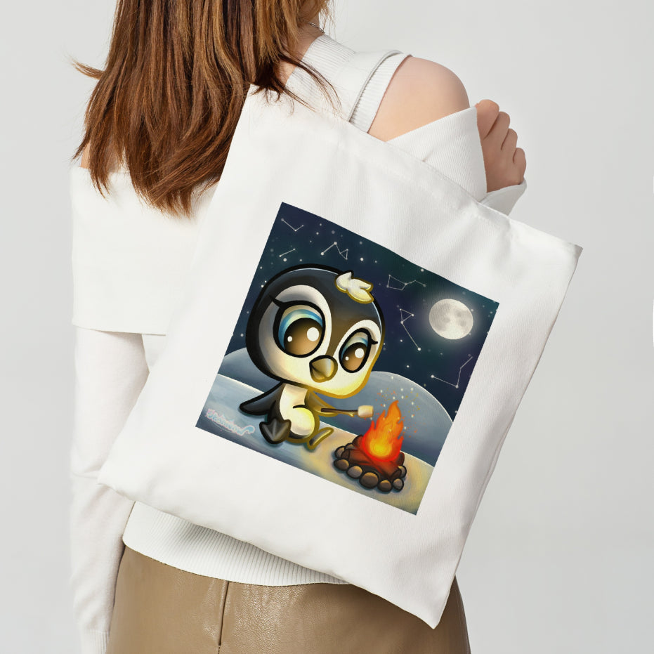 Pre-order: LPS Chamallow under the Moon printed tote bag