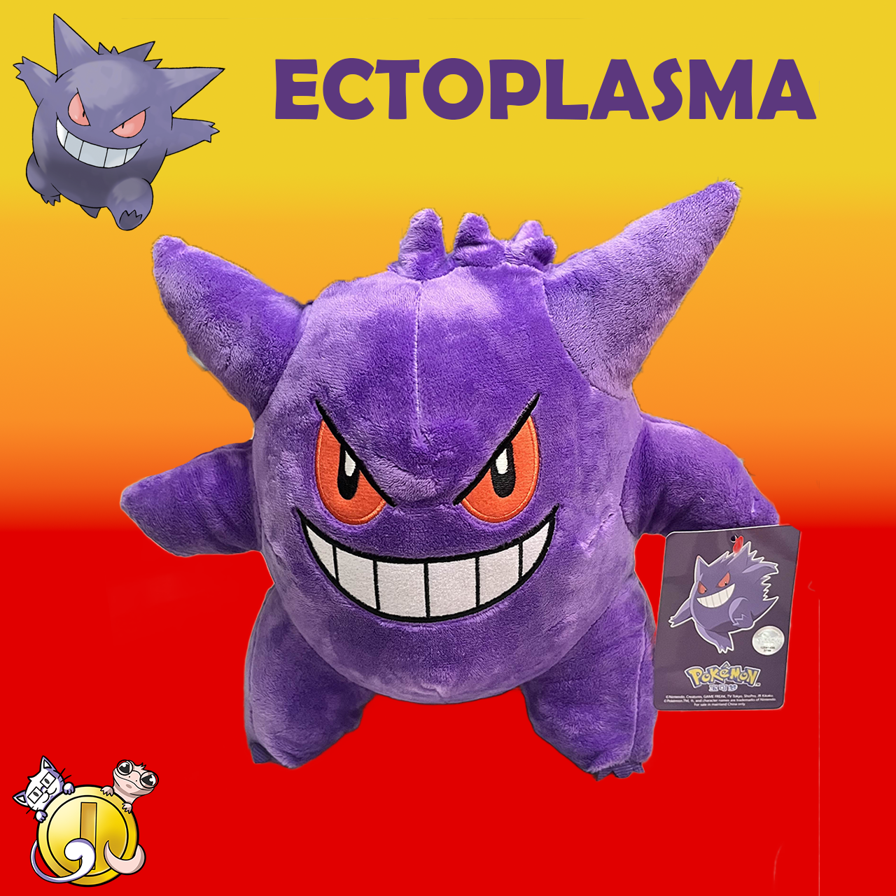 Peluche Pokémon Ectoplasma