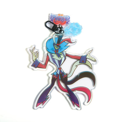 Porte-clés en acrylique Helluva Boss : Asmodeus