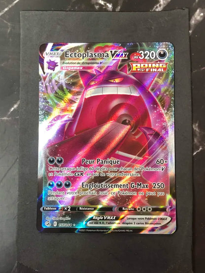 Carte Pokémon Ectoplasma Vmax Poing de Fusion