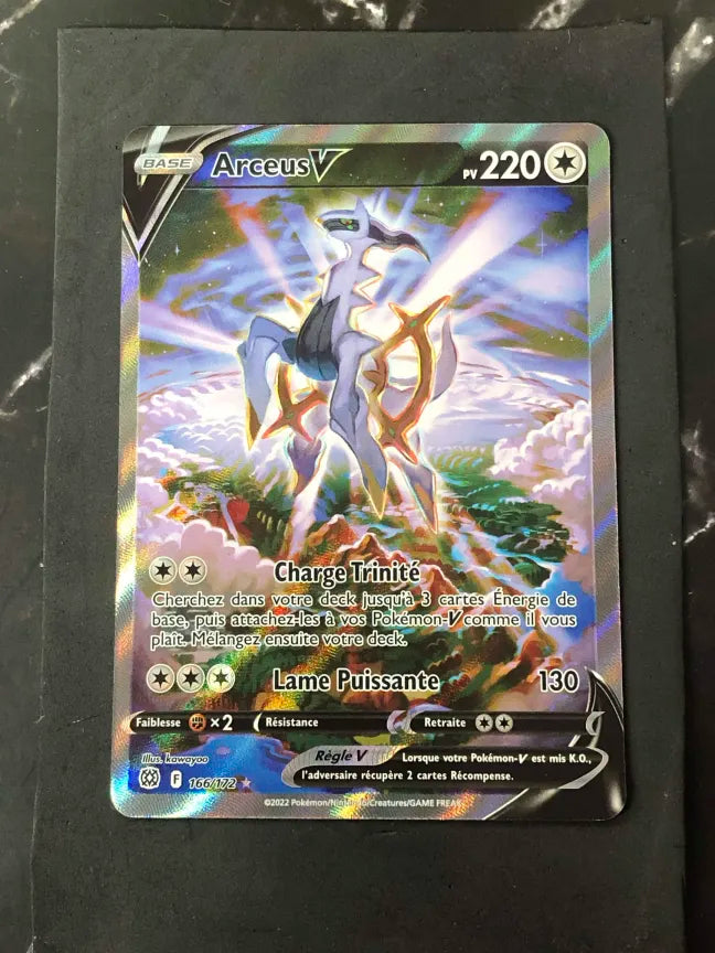 Carte Pokémon Arceus V Stars Étincelantes