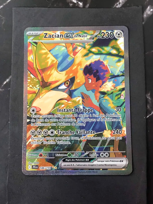 Carte Pokémon Zacian Ex Aventures Ensembles