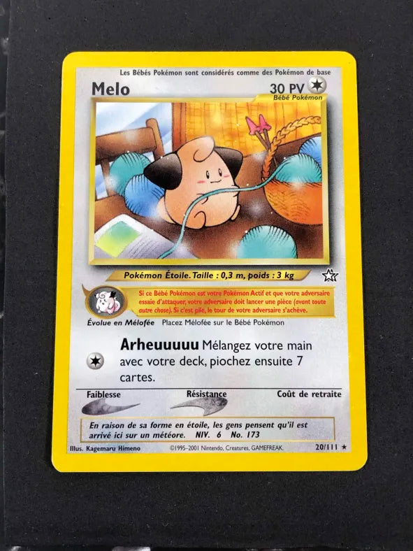 Carte Pokémon Mélo Néo Génésis