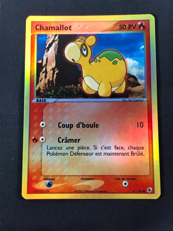 Carte Pokémon Chamallot Reverse EX Rubis Saphir