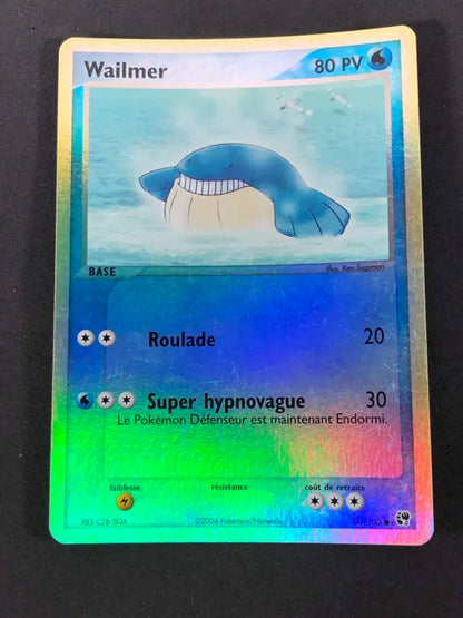 Carte Pokémon Wailmer Reverse EX Tempête de Sable