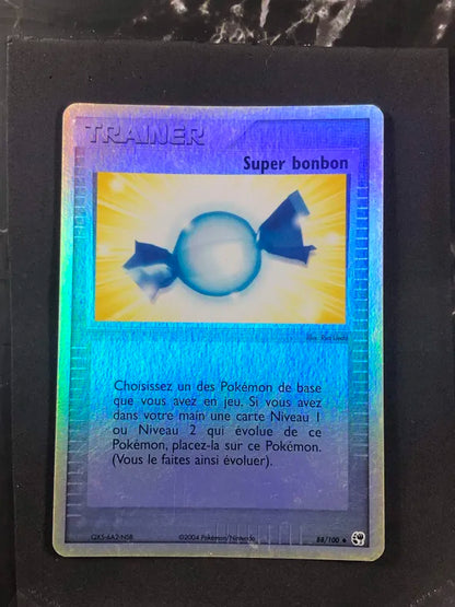 Carte Pokémon Super Bonbon Reverse EX Tempête de Sable