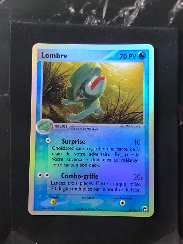 Carte Pokémon Lombre Reverse EX Tempête de Sable