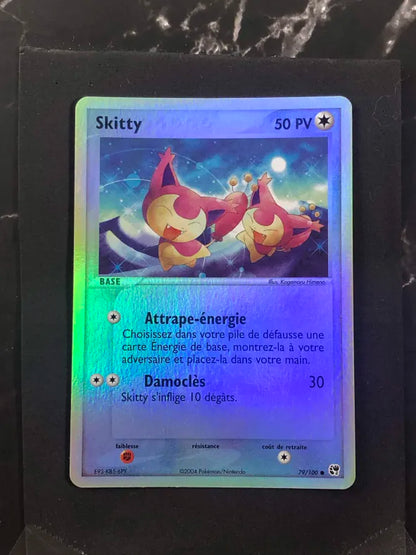 Carte Pokémon Skitty Reverse EX Tempête de Sable