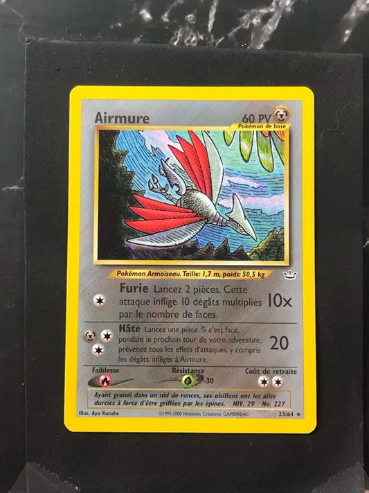 Carte Pokémon Airmure Néo Révélation