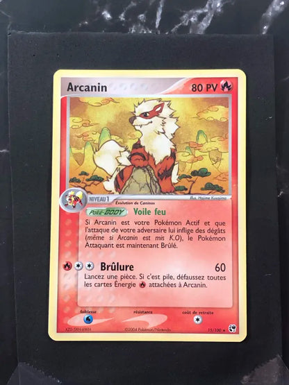 Carte Pokémon Arcanin EX Tempête de Sable