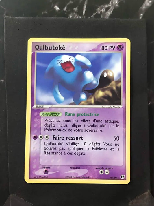 Carte Pokémon Qulbutoké EX Tempête de Sable