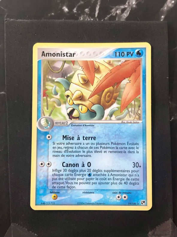Carte Pokémon Amonistar EX Tempête de Sable