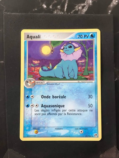 Carte Pokémon Aquali EX Tempête de Sable