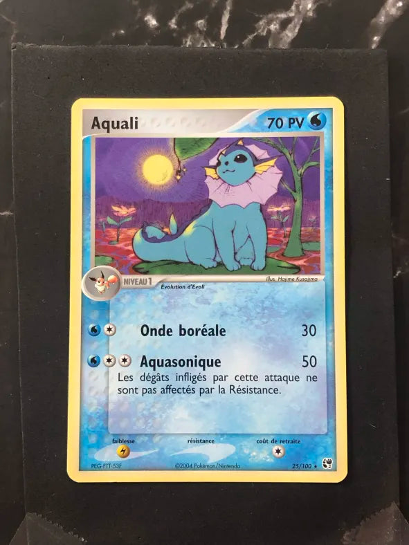 Carte Pokémon Aquali EX Tempête de Sable