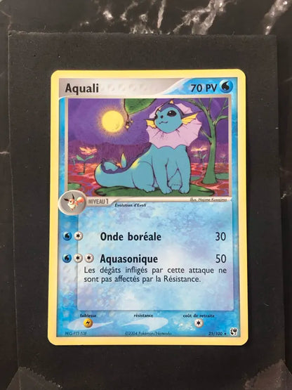 Carte Pokémon Aquali EX Tempête de Sable