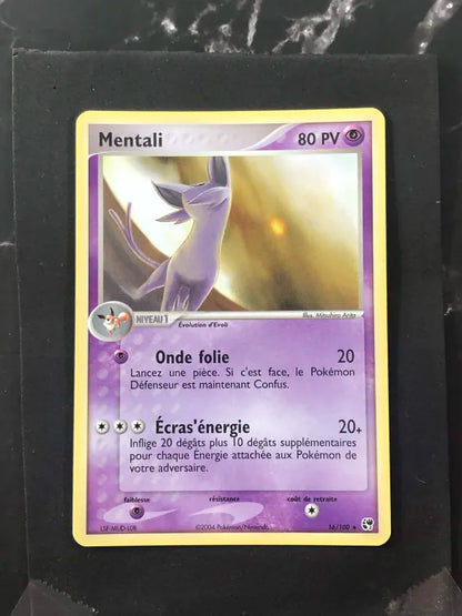 Carte Pokémon Mentali EX Tempête de Sable