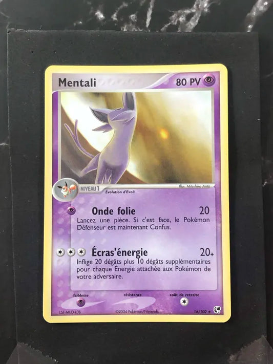 Carte Pokémon Mentali EX Tempête de Sable