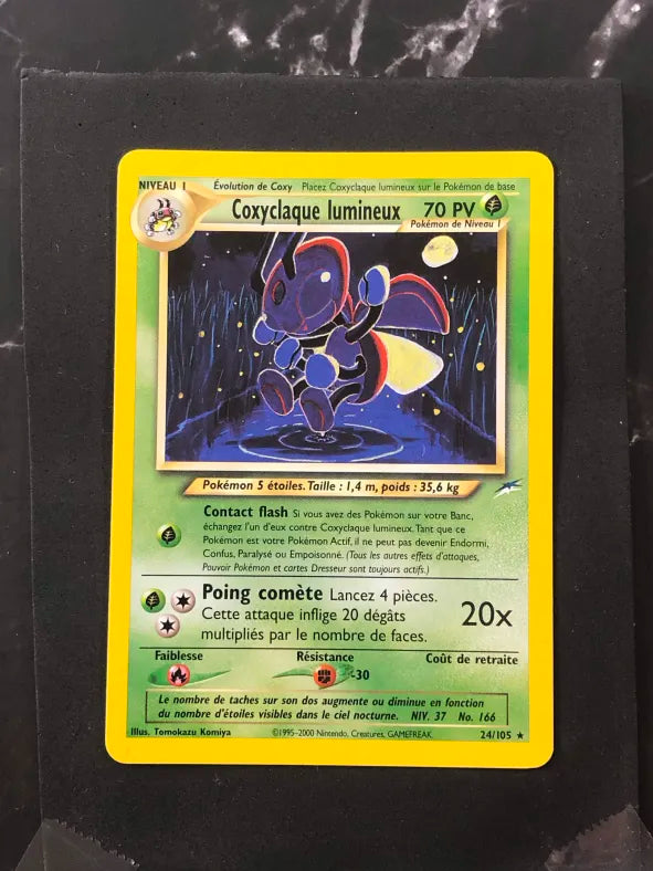 Carte Pokémon Coxyclaque Lumineux Néo Destiny