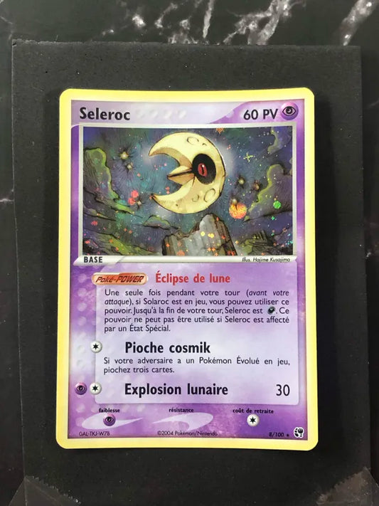 Carte Pokémon Seleroc Holo EX Tempête de Sable