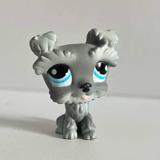 Littlest Pet Shop Schnauzer Dog Figurine #1393