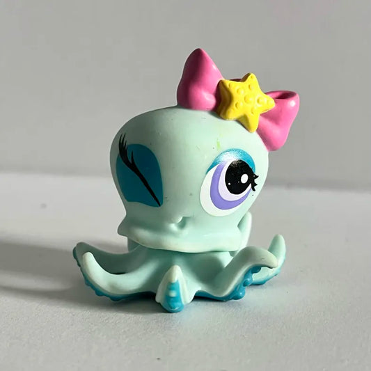 Littlest Petshop Octopus Figurine #1346