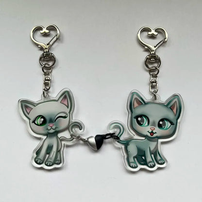 LPS cat keychains 125 & 126