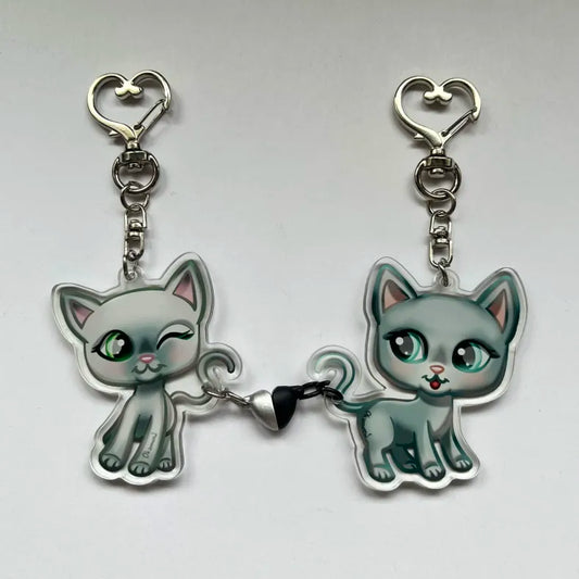 LPS cat keychains 125 & 126