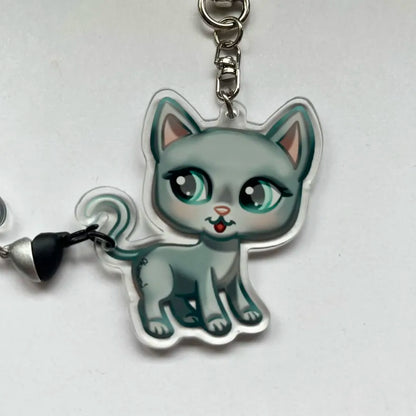 LPS cat keychains 125 & 126