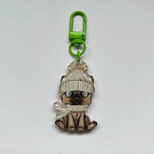 LPS German Shepherd Keychain 443