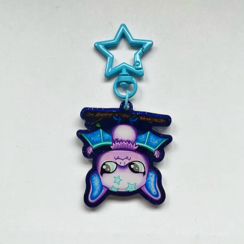 LPS Bat Keychain 2142 Glitter