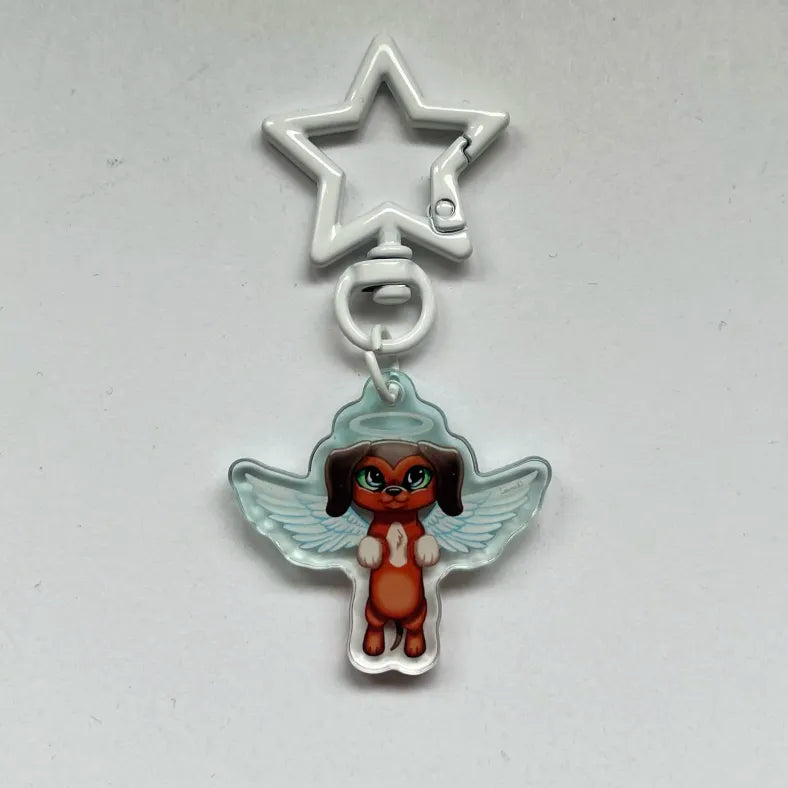 Porte-clés LPS teckel 675 "ange"
