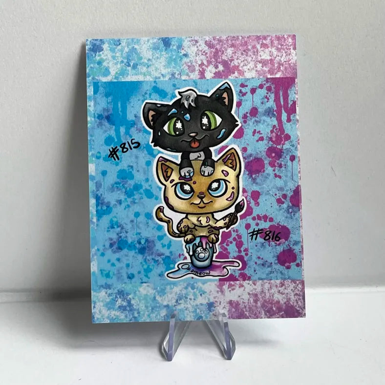 LPS photo-sized printed card