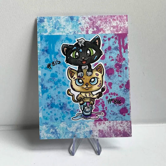 LPS photo-sized printed card
