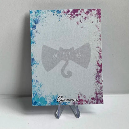 LPS photo-sized printed card