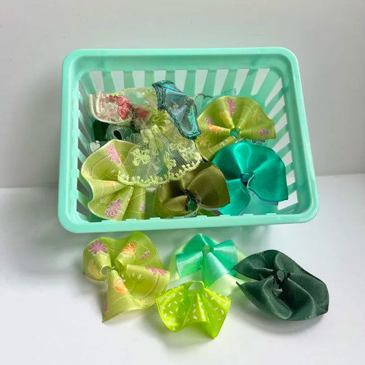 Lot de jupes LPS nuances de vert