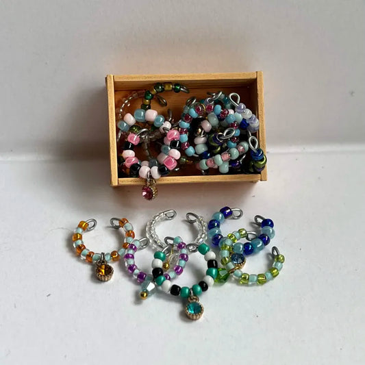 Lot de colliers à pendentif gemme LPS