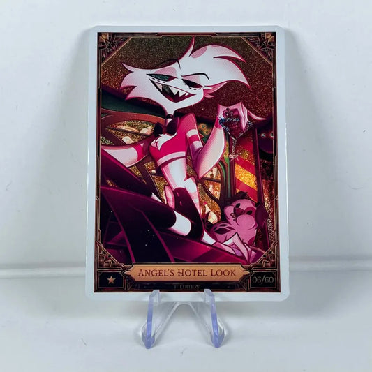 Carte Hazbin Hotel 06/60 : ANGEL'S HOTEL LOOK Foil