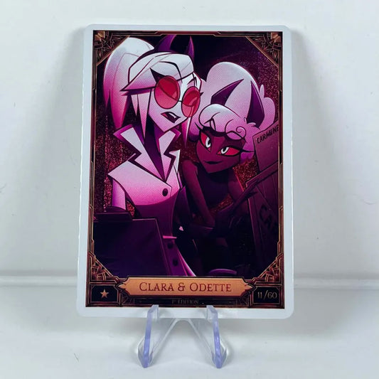 Carte Hazbin Hotel 11/60 : CLARA & ODETTE Foil