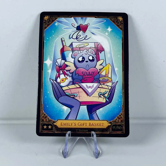 Carte Hazbin Hotel 15/60 : EMILY'S GIFT BASKET