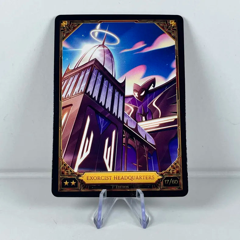 Hazbin Hotel Card 17/60: EXORCIST HEADQUARTERS