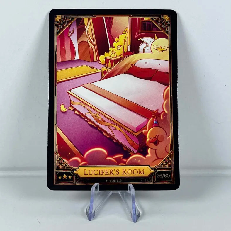 Hazbin Hotel Card 26/60: LUCIFER'S ROOM