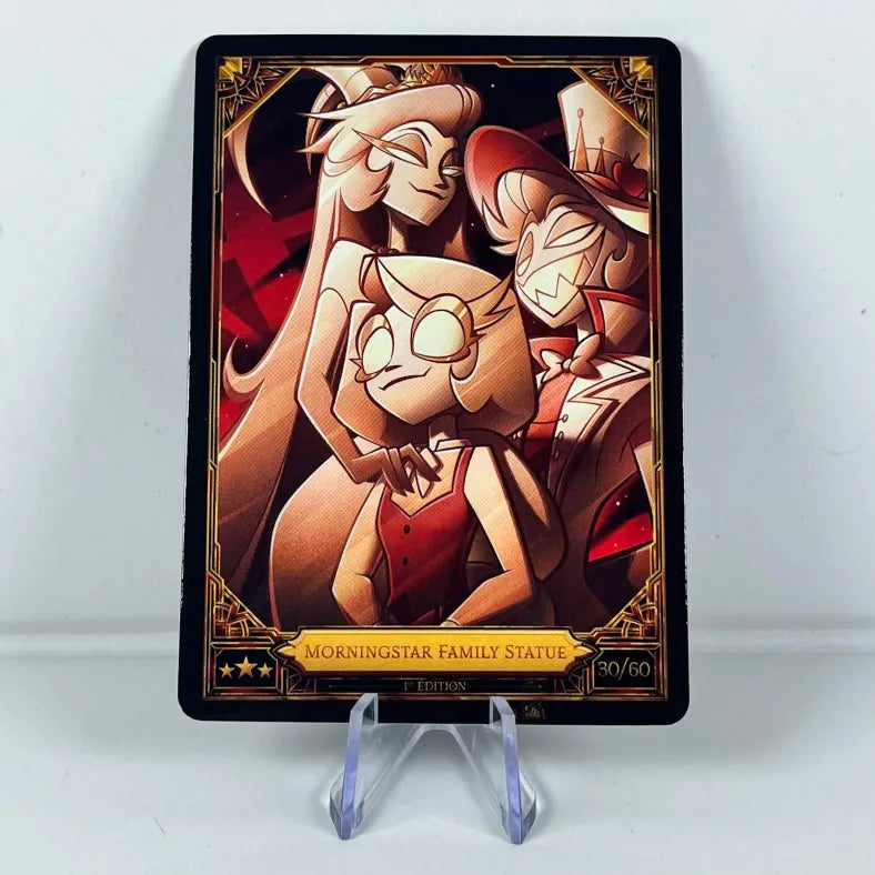 Hazbin Hotel Card 30/60: MORNINGSTAR FAMILY STATUE