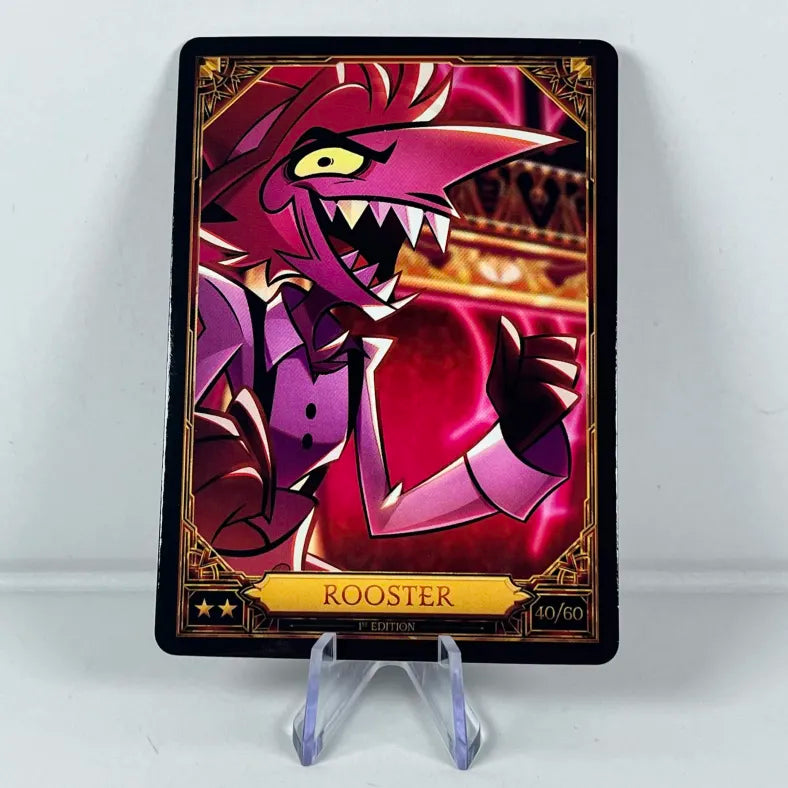 Hazbin Hotel 40/60 card: ROOSTER