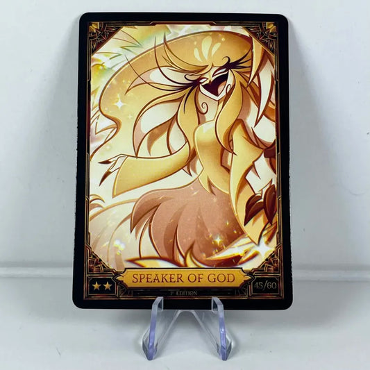 Carte Hazbin Hotel 45/60 : SPEAKER OF GOD