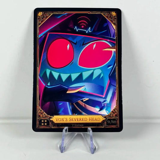 Carte Hazbin Hotel 51/60 : VOX'S SEVERED HEAD