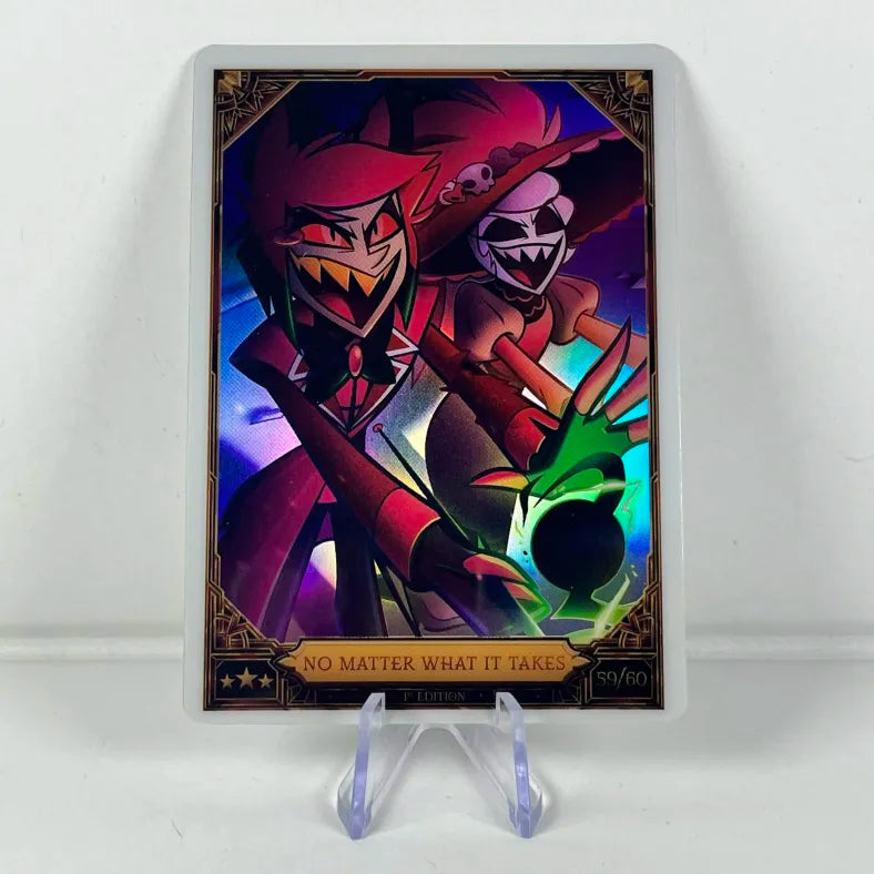 Hazbin Hotel Card 59/60: NO MATTER WHAT IT TAKES Optichrome