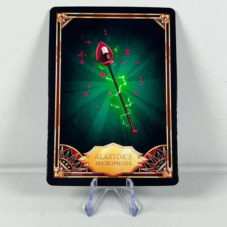 Hazbin Hotel Card 04/50: ALASTOR'S MICROPHONE