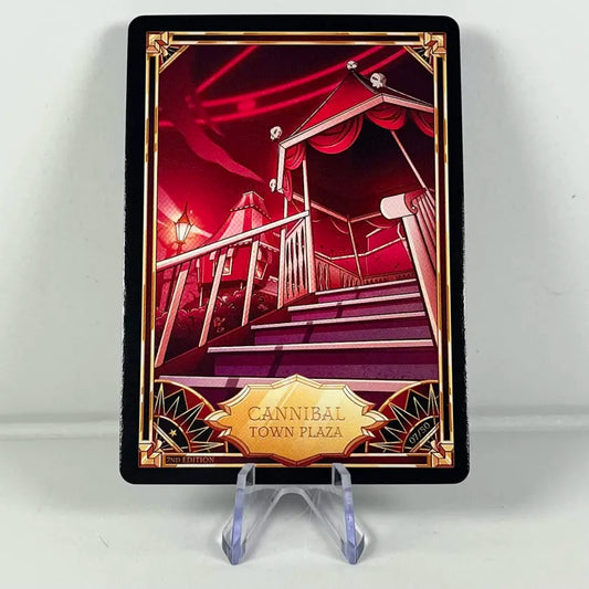 Hazbin Hotel Card 07/50: CANNIBAL TOWN PLAZA