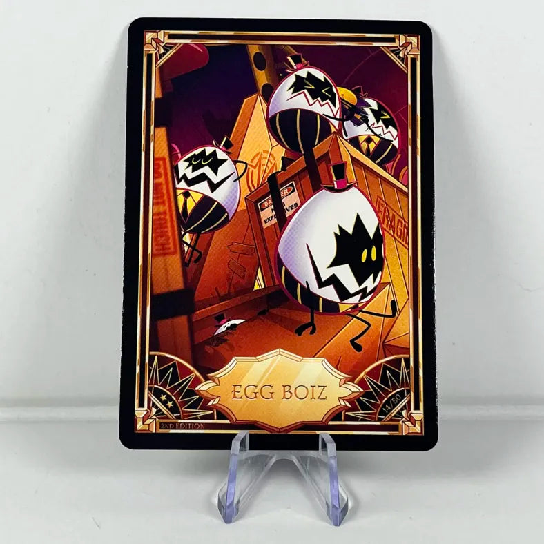 Hazbin Hotel Card 14/50: EGG BOIZ