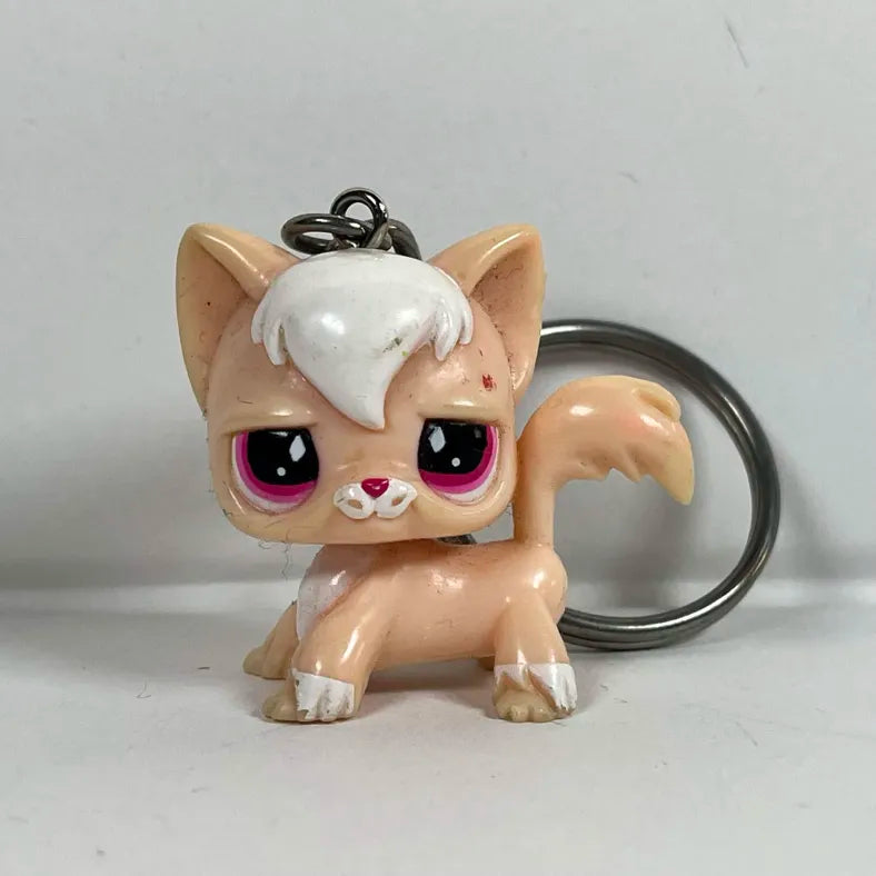 Porte-clés officiel LPS chat angora